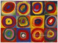 Quadrate mit konzentrischen Kreisen Wassily Kandinsky